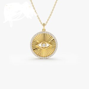 Gold Diamond Pendant