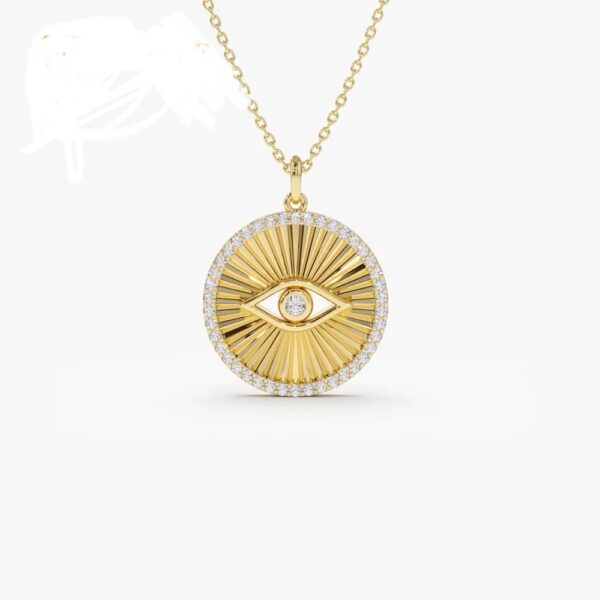 Gold Diamond Pendant